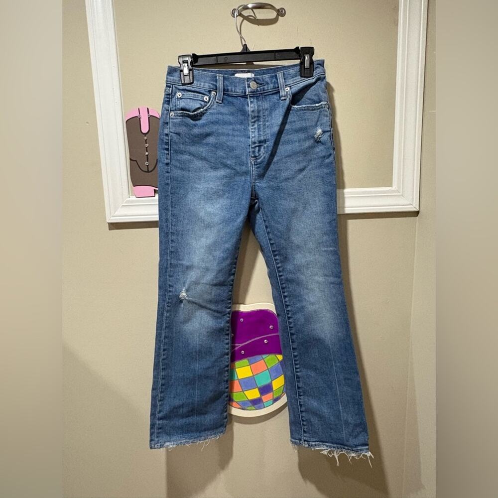 Pistola Blue Distressed Women Jeans - Picture 1 of 4